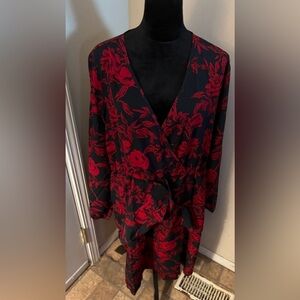 Floral midi Dress NWT by Uguest brand 3X, no belt included